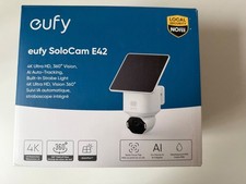 eufy SoloCam E42 1-Cam Kit 4K Security Camera Wireless Outdoor Solar Pan  Tilt