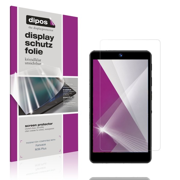 4X Schutzfolie Klar FüR Fanvace M36 Plus Displayschutzfolie Folie Display-image