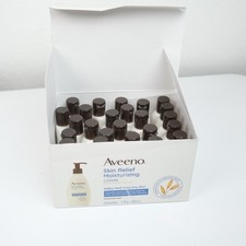 24 Pack Aveeno Skin Relief Moisturizing Lotion Travel Size 1oz Boxes Exp 12/2026