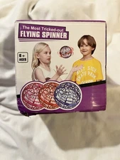 Blue Light Up Flying Spinner / Flynova Pro / Ball Game Catch NIB Vintage