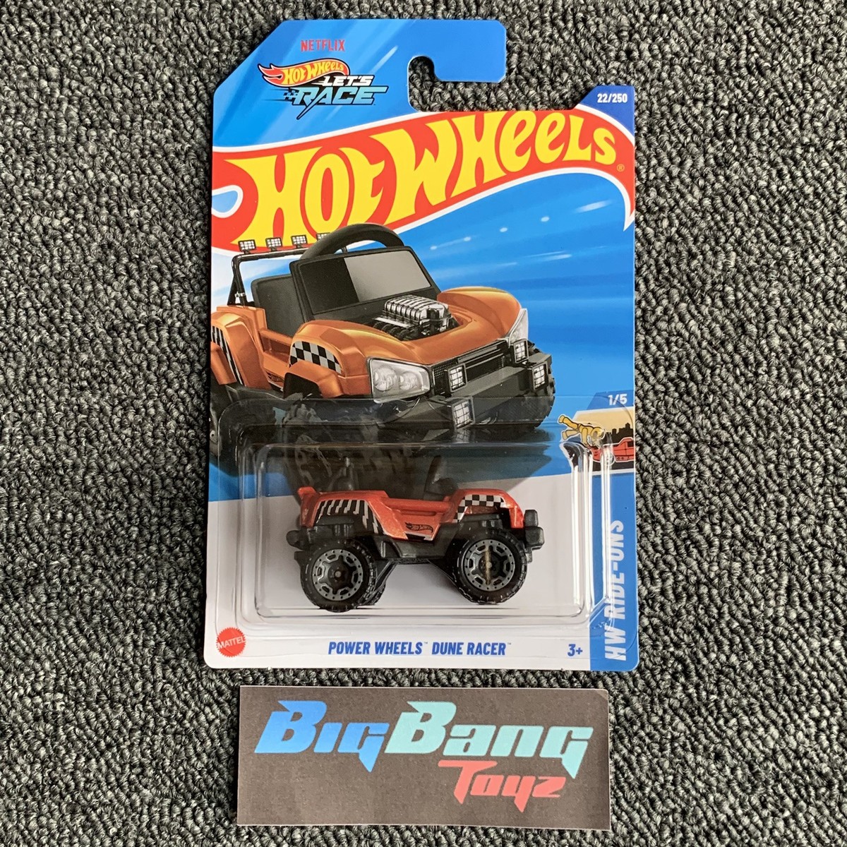 Hot Wheels Power Wheels Dune Racer #22 Mainline 2025 Case F/G (In