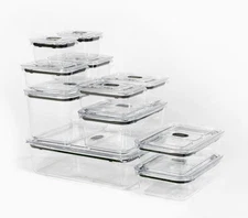 PrePara Brooklyn Fresh Manager Black 11P Set Airtight Container BPA FREE / FEDEX