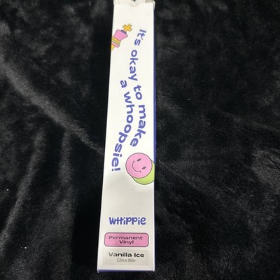 Whippie Permanent Craft Vinyl Vanilla Ice Color 12 In X96 In