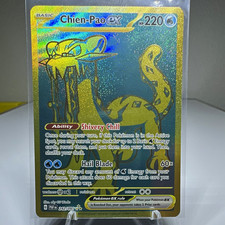 Pokemon Chien-Pao ex 242/091 SV: Paldean Fates Full Art Holo Ultra Rare on eBay