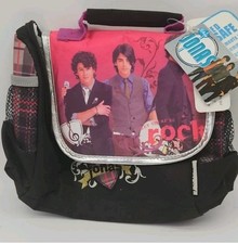 Disney The Jonas Brothers Memorabilia Lunch Bag Black Pink
