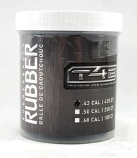 Elite Force Umarex T4E .43 Cal Training Rubber Ball Round 430 Count Black NEW