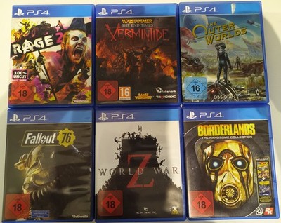 Playstation 4 Games 6 Stück Paket
