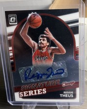 2021-22 REGGIE THEUS AUTO PANINI DONRUSS OPTIC SIGNATURE SERIES AUTOGRAPHS