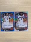 2025 Bowman Chrome Darrion Williams Blue Geometric Auto /150 * 499 Auto NC State