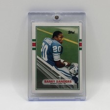 1989 Topps Traded - Barry Sanders #83T (RC)