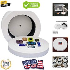 Large Microwave Kiln for Glass Fusing