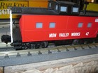 1 Lot Rail King MTH Mon Valley Work  3 Car Set Ore Car, Gondola, Caboose — photo 10