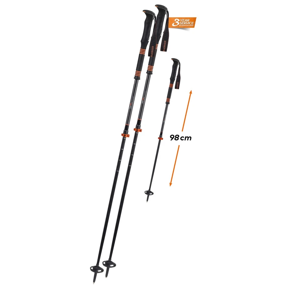 Komperdell C2 Ultralight Carbon Orange Vario, Descent Carbon SMU, UVP 169,90 € - Bild 2 von 4