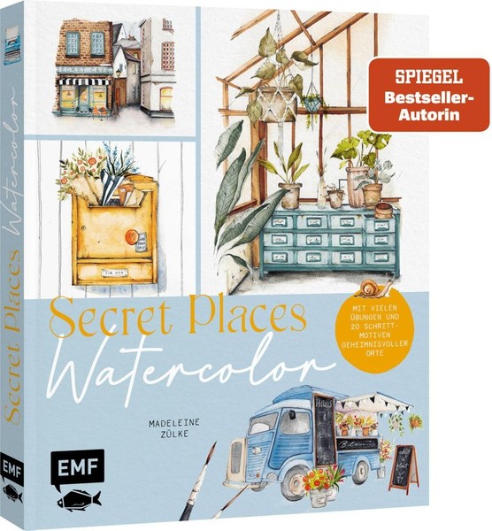 Secret Places - Watercolor ~ Madeleine ZüLke ~ 9783745924695-image