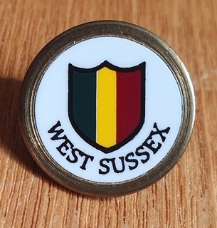 Marcador de pelotas de golf vintage club de golf West Sussex