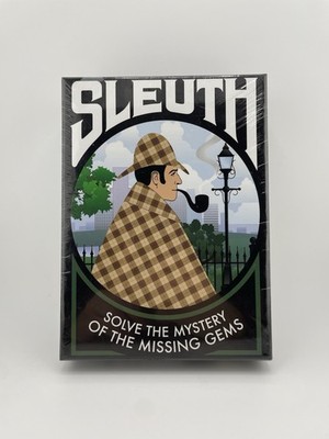 SEALED! SLEUTH Sid Sackson Mystery Of The Missing Gems 2014 Gryphon Game
