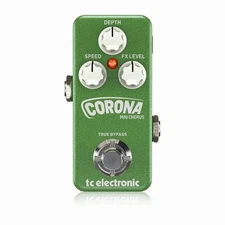 TC Electronic Corona Mini Chorus Guitar Effect Pedal, TonePrint, Compact