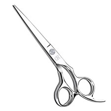 Professional Hair Cutting Shears,6 Inch Barber hair Scissors Silver