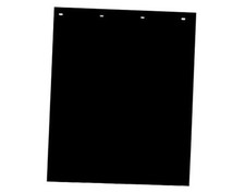 Buyers Products RC30PPB, 2 Pack, Super Durable Polymer Mudflaps 24x30 in. Black