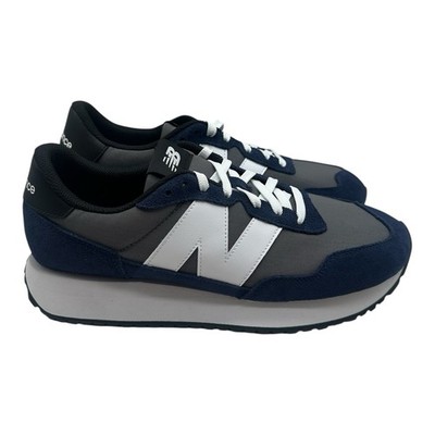 New Balance 237 Shoes Men Sz 10.5 Navy Blue/Grey/White Low Top