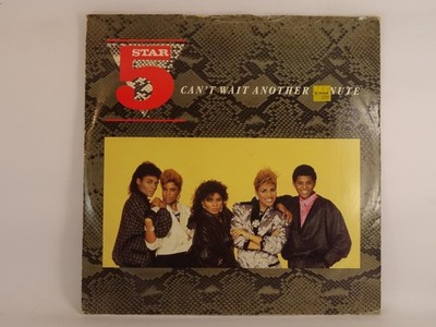 5 STAR CAN'T WAIT ANOTHER MINUTE (255) 3 Track 12'' Single including Picture Slee