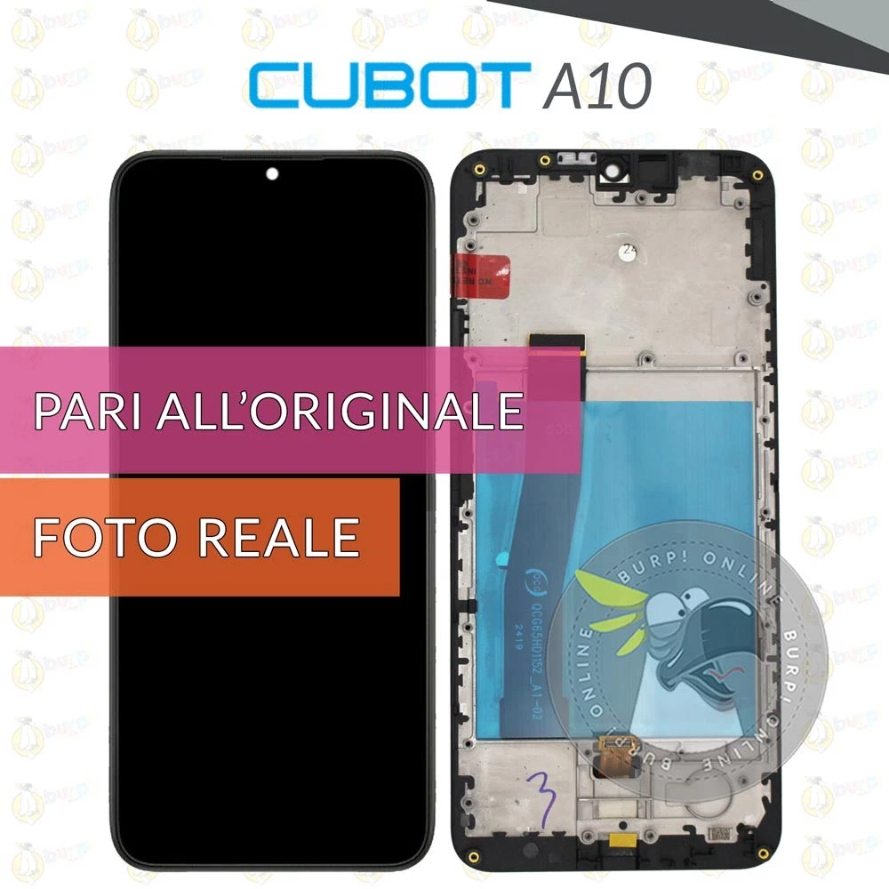 Schermo LCD Di Ricambio Per Cubot Tab Kingkong | Display Touch Screen Con Strumenti Di Installazione | Riparazione Fai Da Te