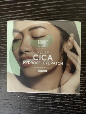 TENZERO Relief Centella Hydrogel Eye Patch 60pairs/90g Korean