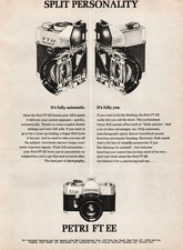 Petri - FT EE Camera - Original Magazine Ad - 1971