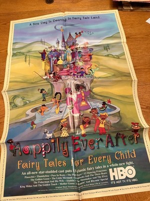 1997 Happily Ever After/Fairy Tales for Every Child HBO Movie Poster