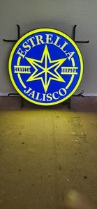 Estrella Jalisco Brewing LED Beer Bar Sign Neo Neon Light Mexico Cerveza Dorada