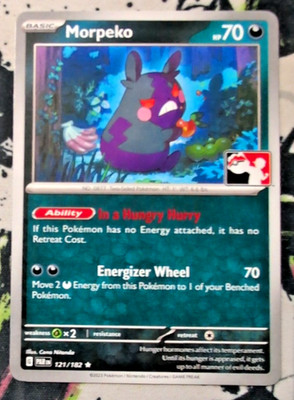 Morpeko 121/182 Pokemon Play! Prize Pack Series 5/6