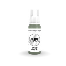 AK Interactive 11847 RAF Cockpit Grey-Green 17ml AIR 3G Acrylic Model Paint