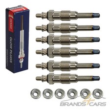 6x DENSO GLÜHKERZE FÜR BMW 3-ER E30 E36 5-ER E28 E34 E39 7-ER E38