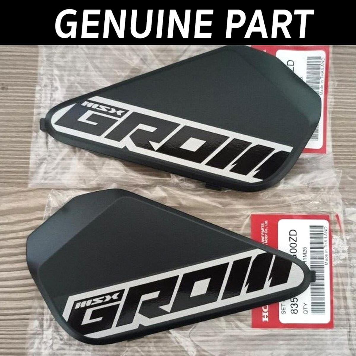 Infill Side Panel Fairing Cover Set Pair Black For Honda New Grom Msx 2021-2023