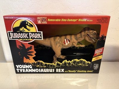 1993 Jurassic Park Young Tyrannosaurus Rex with Slashing Jaws