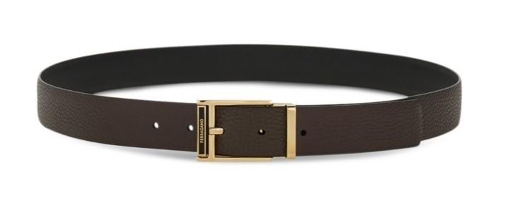 Ferragamo Mens Double Adjustable Reversible Belt 110cm43in 92690₽