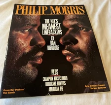 Philip Morris Magazine - 1990, Sept - Dan Dierdorf Essay, Champion Rock Climber