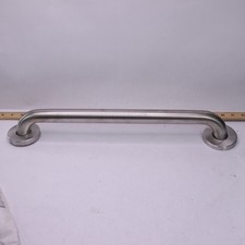Glacier Bay 18 in. L x 1 1/2 in. ADA Compliant Grab Bar in Polished SS