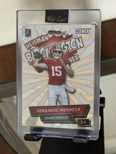 Fernando Mendoza 3/4 Rookie 2025 Wild Card Comix BLOOMINGTON HEISMAN WINNER