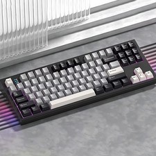 Gaming Tastatur Verkabelt Mechanische Tastatur RGB Bluetooth/2.4G für PC Laptop