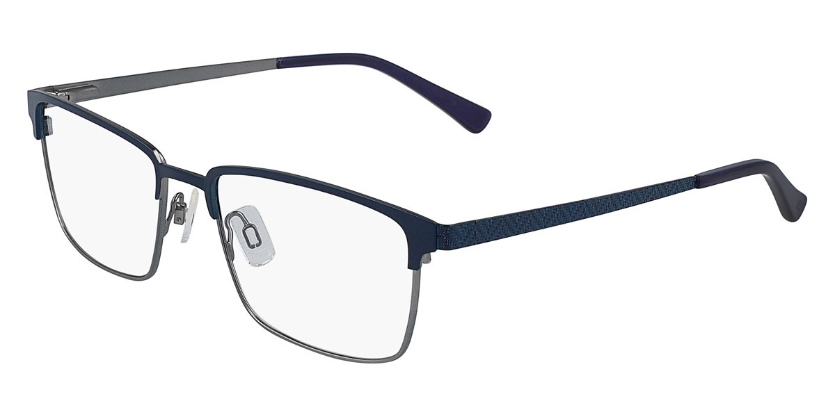 Джозеф Аббуд JA4082 Очки мужские темно-синие прямоугольные 53 мм Новые 100% аутентичные