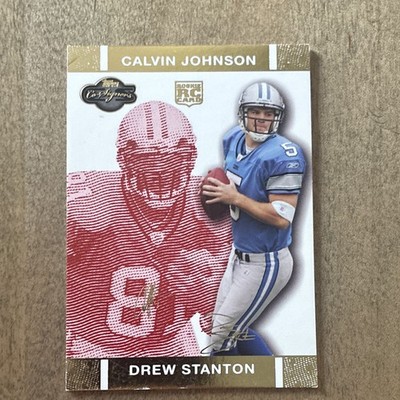 Topps 2007 Co-Signers Calvin Johnson/Drew Stanton RC Red Changing Faces /399 #59