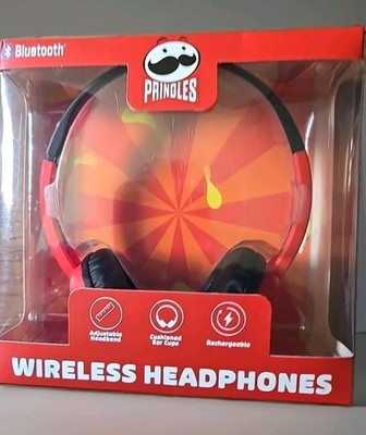 Pringles Wireless Headphones Back to School Kids Bluetooth NEW