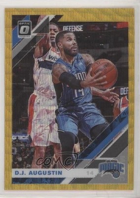2019-20 Panini Donruss Optic Tmall Gold Wave Prizm DJ Augustin #5 03tg