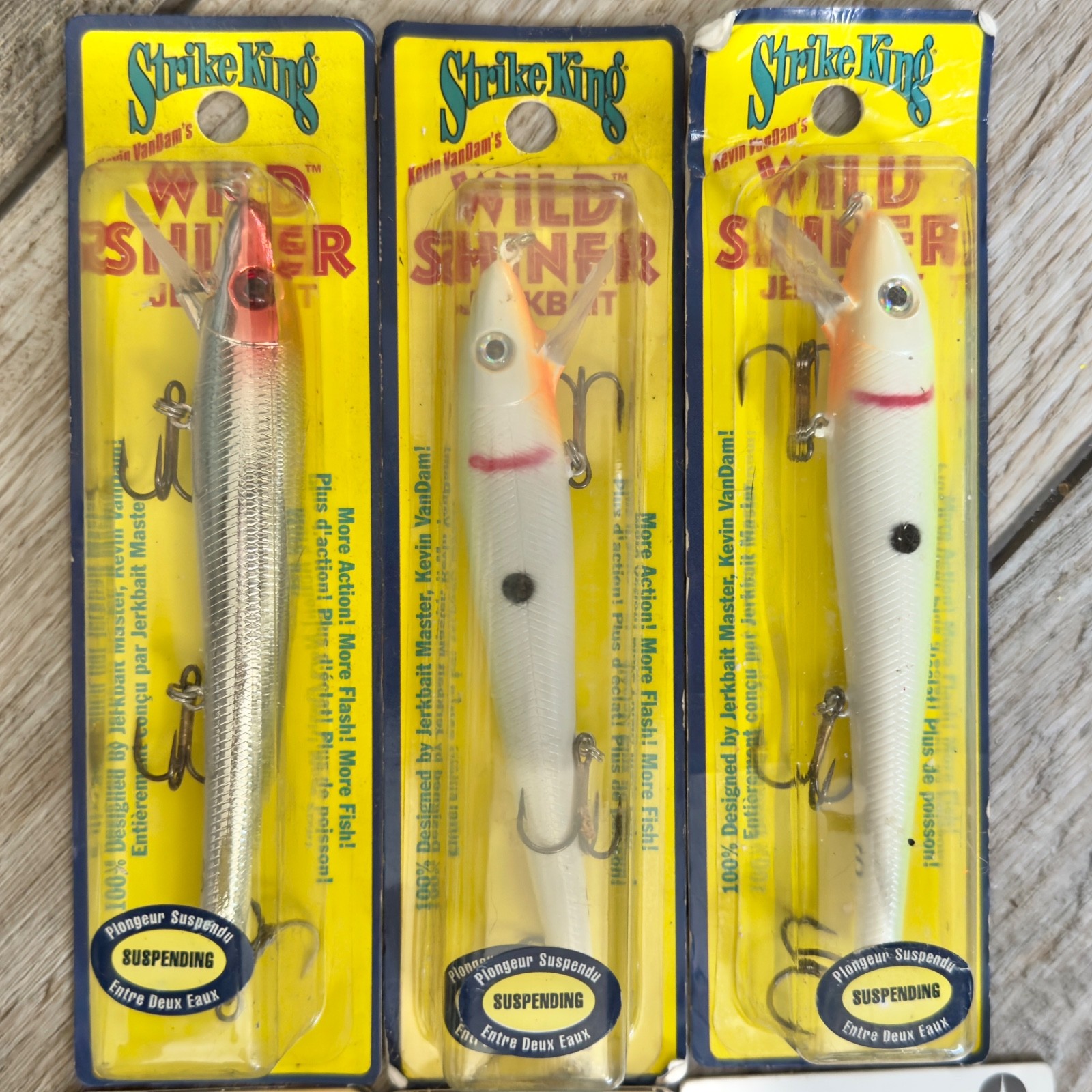 Strike King KVD Wild Shiner Jerkbait 5" Fishing Lures Lot of 6 - Image 2