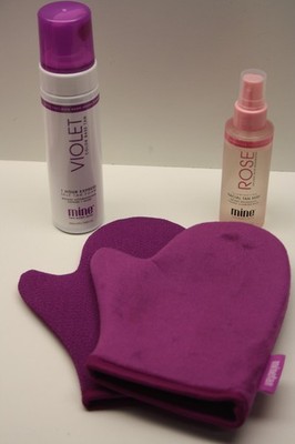 MINETAN BODY.SKIN Violet Selbstbräunungsschaum NEU & OVP Angebot SET