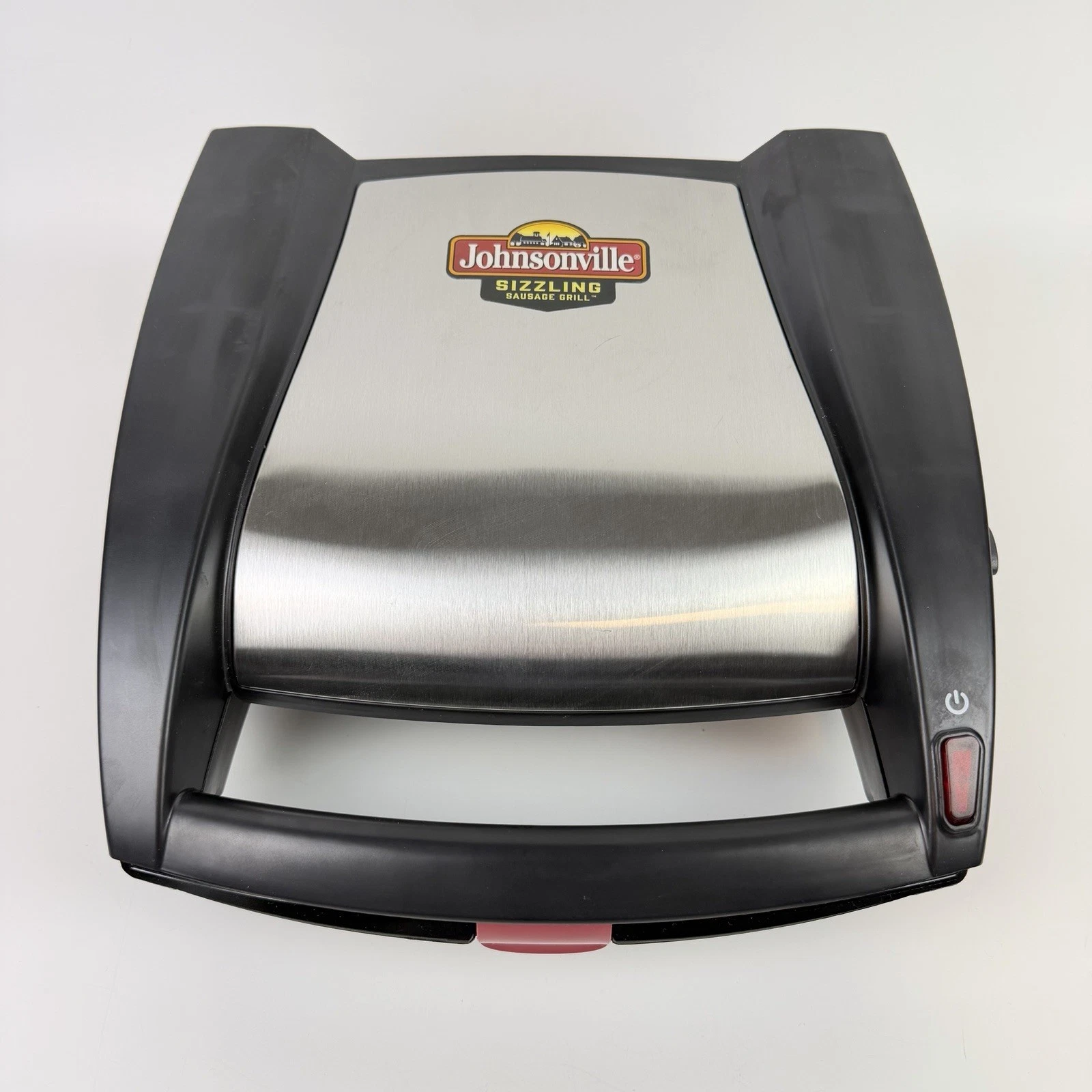 Johnsonville Electric Sizzling Sausage Grill BTG-0498 New Open Box No Drip Tray
