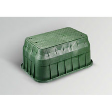 POZZETTO RETTANGOLARE JUMBO NDS CON COPERCHIO VERDE IRRIGAZIONE alta resistenza