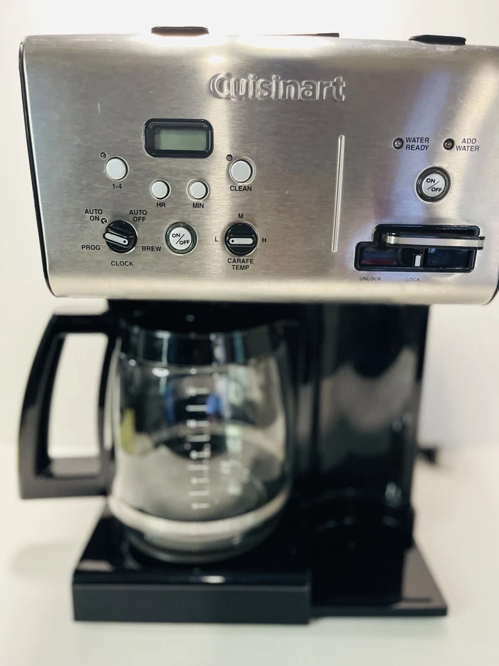 Máquina de café Cuisinart de 12 tazas con agua caliente para té combo modelo CHW-12 Foto 3 de 4