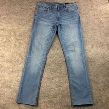 The Perfect Jean NYC Men's 33x36 Slim Fit Blue Wash Stretch Denim Jeans